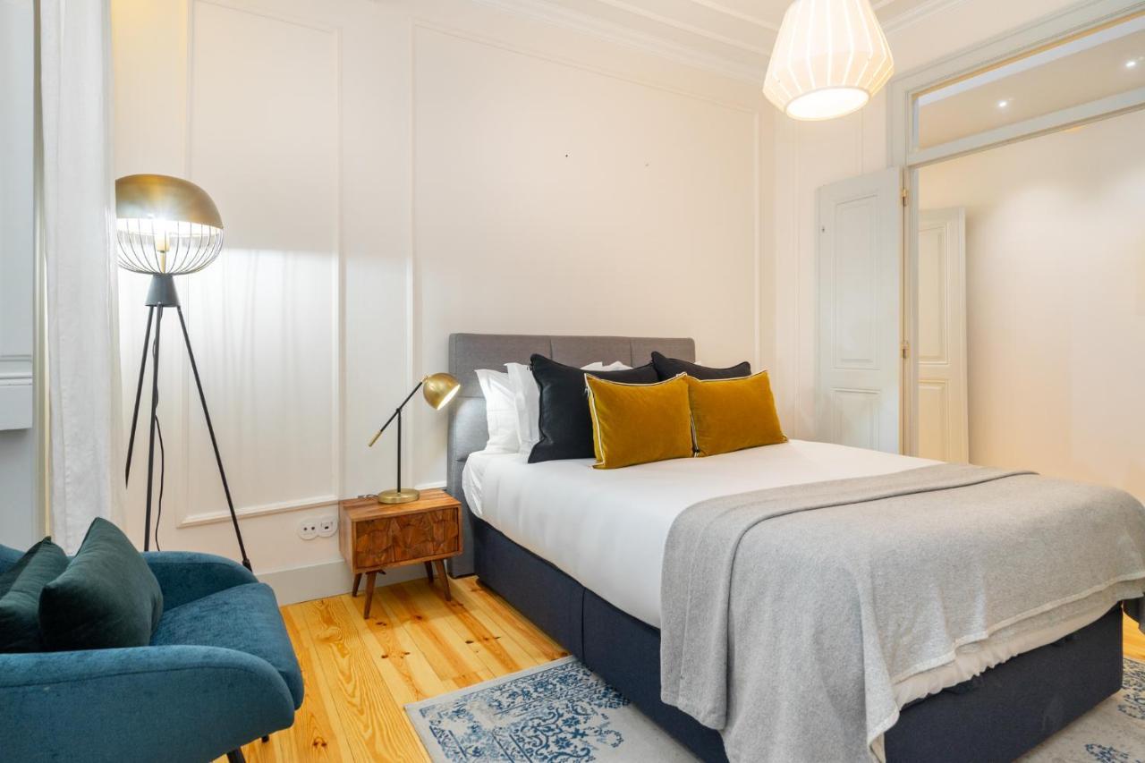 Whome Luxury Stay In Prime Location W/ Ac, Lift & Private Patio Lisboa Dış mekan fotoğraf