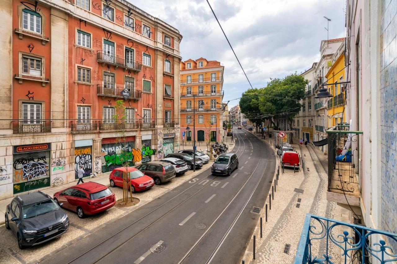Whome Luxury Stay In Prime Location W/ Ac, Lift & Private Patio Lisboa Dış mekan fotoğraf